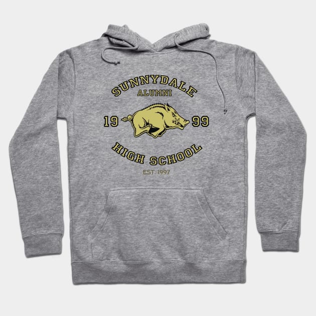 Sunnydale High Alumni Hoodie by dankdesigns